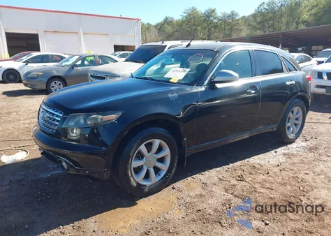 2005 Infiniti Fx35 из США, поврежденный, VIN JNRAS08W15X214341